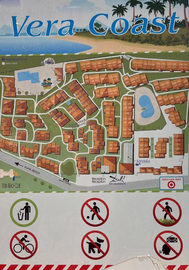 Playas de Vera Apartamento Esquina Verde En Vera Coast מראה חיצוני תמונה